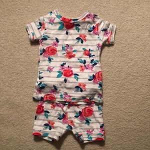 Baby Gap shorts PJ set - 18-24 months